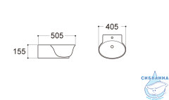 Раковина 41 см Aquatek Классик AQ5040-00