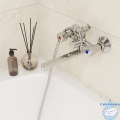 Смеситель для ванны Milardo Tring TRISB02M02 с душевым гарнитуром (хром)