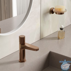 Смеситель для раковины Wasserkraft Paar 8803 (розовое золото)