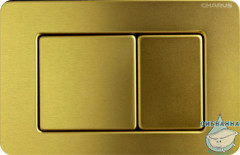 Кнопка смыва Charus Robusto FP.310.BG.05 брашированное золото