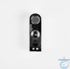 Излив для смесителя, ванна, плоский, латунь, 162 мм, фиксированный, хром, IDDIS, 995F16C2SM-1