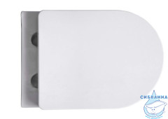 Унитаз подвесной безободковый TONI ARTI Forli  TA-1905 с сиденьем Soft Close (микролифт)