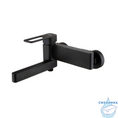 Смеситель для ванны, черный, Slide, IDDIS, SLIBL00i02WA