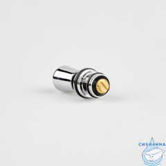 Дивертор для смесителя, латунь, h=53 мм, M22x1,5, вытяжной, IDDIS, 997B0253SM