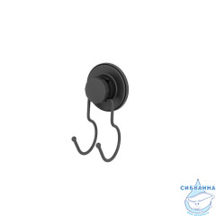 Крючок, проволока стальная, черный матовый, Easy, Milardo, EASBWS0M41