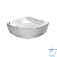 Ванна из литьевого мрамора New Line Sanitary Миранда на ножках 135х135