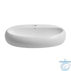 Раковина на столешницу 64 см ABBER Bequem AC2112MW