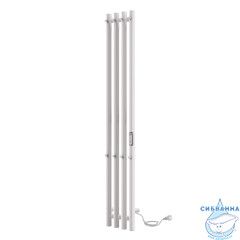 Полотенцесушитель электрический Indigo Style (с таймером) 18х120 белый матовый(с возможностью скрытого подключения, подключение R/L)