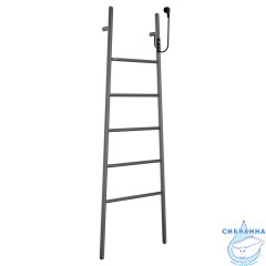 Полотенцесушитель электрический ABBER Treppe AH4705NG оружейная сталь