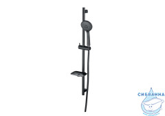 Встраиваемый смеситель для душа Aquatek Вега AQ1076MB (черный матовый)