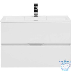 Тумба Aquanet Алвита 80 белый с раковиной Фортуна 80 