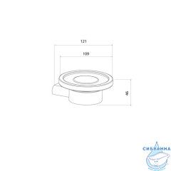 Мыльница, нержавеющая сталь, Petite, черный матовый, IDDIS, PETBLSGi42