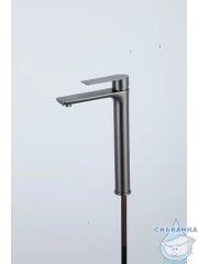 Смеситель для раковины Frap F10806-29 (оружейная сталь)