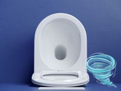 Унитаз подвесной безободковый, смыв торнадо Ceramicanova Metropol Rimless CN4002T с сиденьем быстросъемным Soft Close (микролифт)