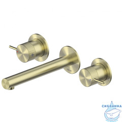 Смеситель ABBER Emotion 316 AF88121BG-M для раковины скрытого монтажа, брашированное золото