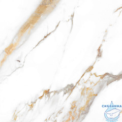 GT60600103MR Плитка грес глаз. Calacatta Royal_GT Белый 60*60 _ 1 \43,2