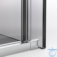 Душевое ограждение Vincea Стелла 160x80 профиль хром, стекло прозрачное VSR-1ST8016CL