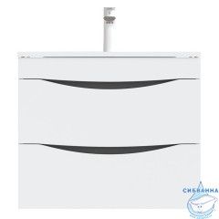 Тумба с умывальником, подвесная, 60 см, белая, Cloud, IDDIS, CLO60W0i95K