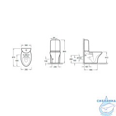 Бачок для унитаза Jacob Delafon Nouvelle Vague ETL212-00