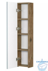 Модуль для зеркала Акватон Мишель 23 Дуб Рустикальный/Фьорд