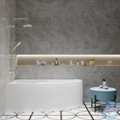 Акриловая ванна Тритон София L 150х95 с каркасом