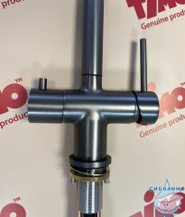 Смеситель для кухни Timo Saona 2356/18FL (черное золото)