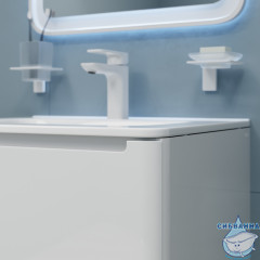 Тумба с умывальником Iddis Edifice 60 см белый глянец EDI60W0i95