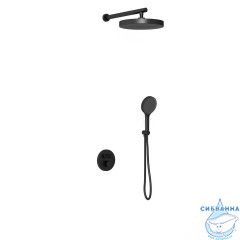 Душевая система Vincea Inspire 300 1 режим VSFW-3I22MT2MB (черный матовый)
