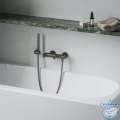 Смеситель для ванны Ravak Eleganta X070330 (графит)