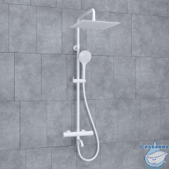 Душевая система Wasserkraft 300 1 режим A188.163.155.WM Thermo (белый матовый)