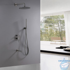 Душевая система Abber Emotion  250 1 режим AF8817NG (никель)