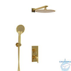 Душевая система Wasserkraft 250 1 режим A71207 (глянцевое золото)