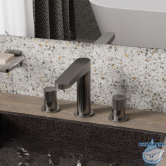 Смеситель для раковины Wasserkraft Tauber 6435 (никель)