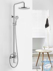 Душевая система Abber Weiss Insel  250 1 режим AF8014 (хром)