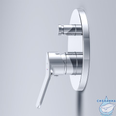 Встраиваемый смеситель для ванны AM.PM X-Joy F85A45000 (хром)