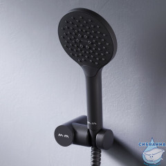 Лейка для душа AM.PM Like F0118022 3 режима (черный матовый)