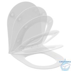 Сидение для унитаза Ideal Standard Blend Сurve  Soft Close T520801 (микролифт)