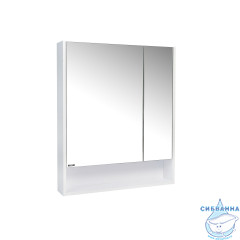 Зеркальный шкаф Viant Мальта 70 белый VMAL70BEL-ZSH