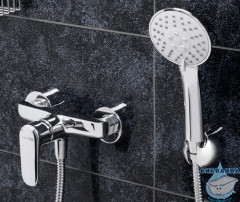 Смеситель для душа WasserKRAFT Vils 5602 с душевым гарнитуром (хром)