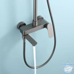 Душевая система Raglo 260 1 режим R03.24.09 (графит)