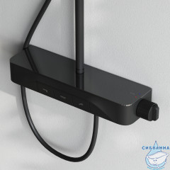 Душевая система Am.Pm Func 300 1 режим F078F722 (черный матовый)