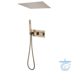 Душевая система Abber Daheim AF8255G 500 1 режим (золото матовое)