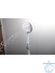 Ручной душ Frap 3 режима F008 (хром/белый)