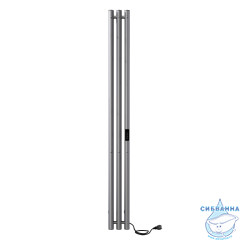 Полотенцесушитель электрический Indigo Style (с таймером) 13х120 графит (с возможностью скрытого подключения, подключение R/L)