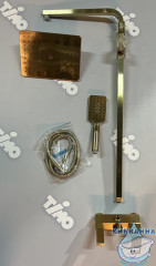 Душевая система Timo Briana SX-7130/17 260 1 режим (золото матовое)