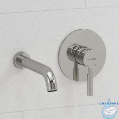 Встраиваемый смеситель для раковины Wasserkraft A41513 (хром)