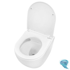Унитаз подвесной безободковый Azario AZ-3105C (с сиденьем Soft Close (микролифт) )