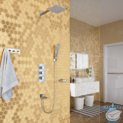 Душевая система Timo Tetra-Thermo SX-0199/00SM 200 1 режим (хром)