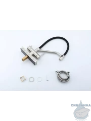 Смеситель кухни Gappo G4098-5 (сатин/черный)