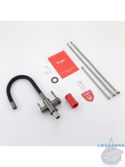 Смеситель для кухни Raglo R81.64.09 (графит/черный)